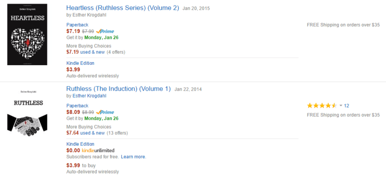 Amazon Books Esther Krogdahl